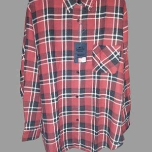 Red Plaid ladies Shirt